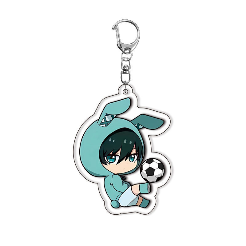 New Anime Blue Seishiro Nagi Isagi Yoichi Cute Rabbit Ear Acrylic Figure Model Plate Desk Móc Khóa In Theo Yêu Cầu, Chất Liệu Mica Trong Suốt In 2 Mặt , Dày 4mm 4 New Anime Blue Seishiro Nagi Isagi Yoichi Cute Rabbit Ear Acrylic Figure Model Plate Desk Móc Khóa In Theo Yêu Cầu, Chất Liệu Mica Trong Suốt In 2 Mặt , Dày 4mm - Ảnh 4