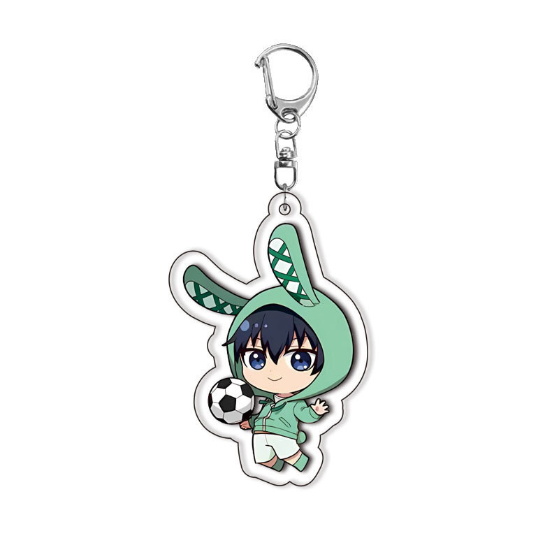 New Anime Blue Seishiro Nagi Isagi Yoichi Cute Rabbit Ear Acrylic Figure Model Plate Desk Móc Khóa In Theo Yêu Cầu, Chất Liệu Mica Trong Suốt In 2 Mặt , Dày 4mm 5 New Anime Blue Seishiro Nagi Isagi Yoichi Cute Rabbit Ear Acrylic Figure Model Plate Desk Móc Khóa In Theo Yêu Cầu, Chất Liệu Mica Trong Suốt In 2 Mặt , Dày 4mm - Ảnh 5