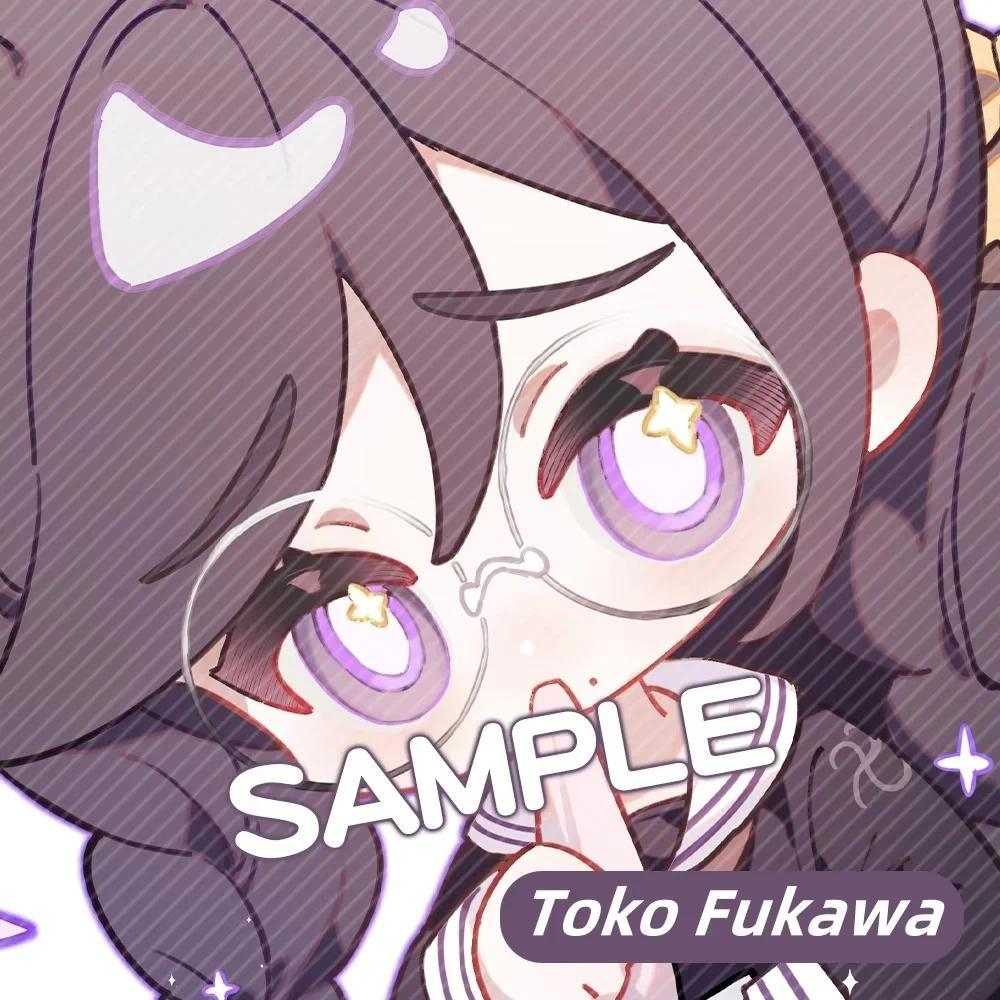 New Danganronpa Keychain Saihara Shuichi Kokichi Oma Toko Fukawa Cute Cartoon Anime Mica Móc Khóa In Theo Yêu Cầu, Chất Liệu Mica Trong Suốt In 2 Mặt , Dày 4mm 3 New Danganronpa Keychain Saihara Shuichi Kokichi Oma Toko Fukawa Cute Cartoon Anime Mica Móc Khóa In Theo Yêu Cầu, Chất Liệu Mica Trong Suốt In 2 Mặt , Dày 4mm - Ảnh 3