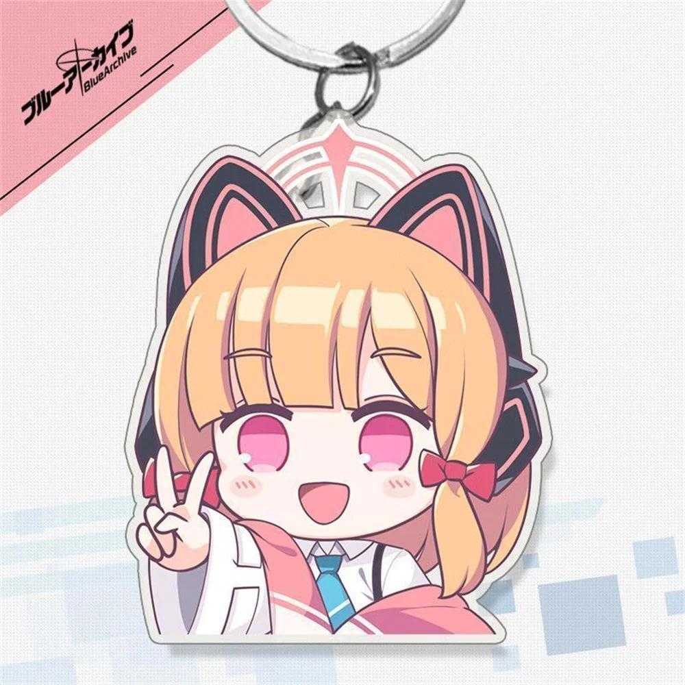 New Decorative Hook Anime Blue Archive Acrylic Keychain Characters Ornament Accessories Goods Móc Khóa In Theo Yêu Cầu, Chất Liệu Mica Trong Suốt In 2 Mặt , Dày 4mm 12 New Decorative Hook Anime Blue Archive Acrylic Keychain Characters Ornament Accessories Goods Móc Khóa In Theo Yêu Cầu, Chất Liệu Mica Trong Suốt In 2 Mặt , Dày 4mm - Ảnh 12
