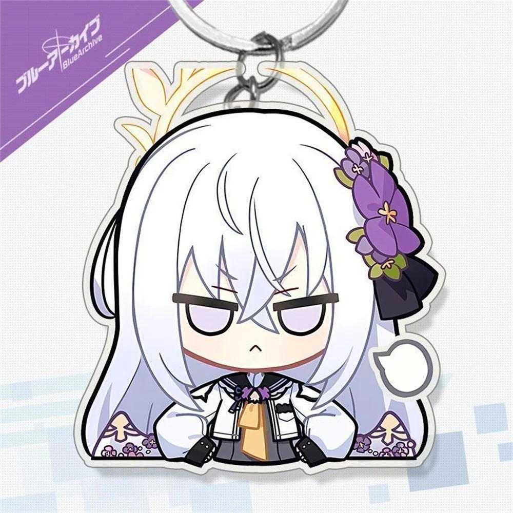New Decorative Hook Anime Blue Archive Acrylic Keychain Characters Ornament Accessories Goods Móc Khóa In Theo Yêu Cầu, Chất Liệu Mica Trong Suốt In 2 Mặt , Dày 4mm 14 New Decorative Hook Anime Blue Archive Acrylic Keychain Characters Ornament Accessories Goods Móc Khóa In Theo Yêu Cầu, Chất Liệu Mica Trong Suốt In 2 Mặt , Dày 4mm - Ảnh 14