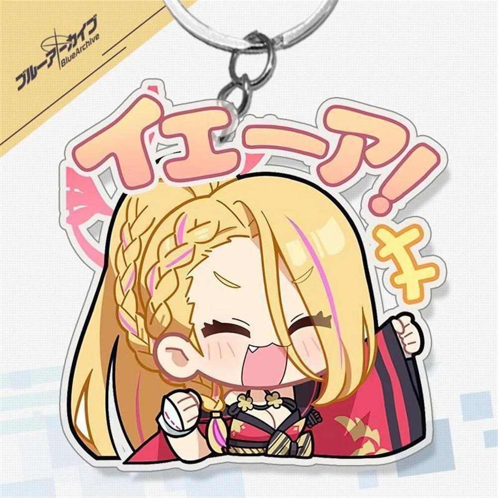 New Decorative Hook Anime Blue Archive Acrylic Keychain Characters Ornament Accessories Goods Móc Khóa In Theo Yêu Cầu, Chất Liệu Mica Trong Suốt In 2 Mặt , Dày 4mm 16 New Decorative Hook Anime Blue Archive Acrylic Keychain Characters Ornament Accessories Goods Móc Khóa In Theo Yêu Cầu, Chất Liệu Mica Trong Suốt In 2 Mặt , Dày 4mm - Ảnh 16