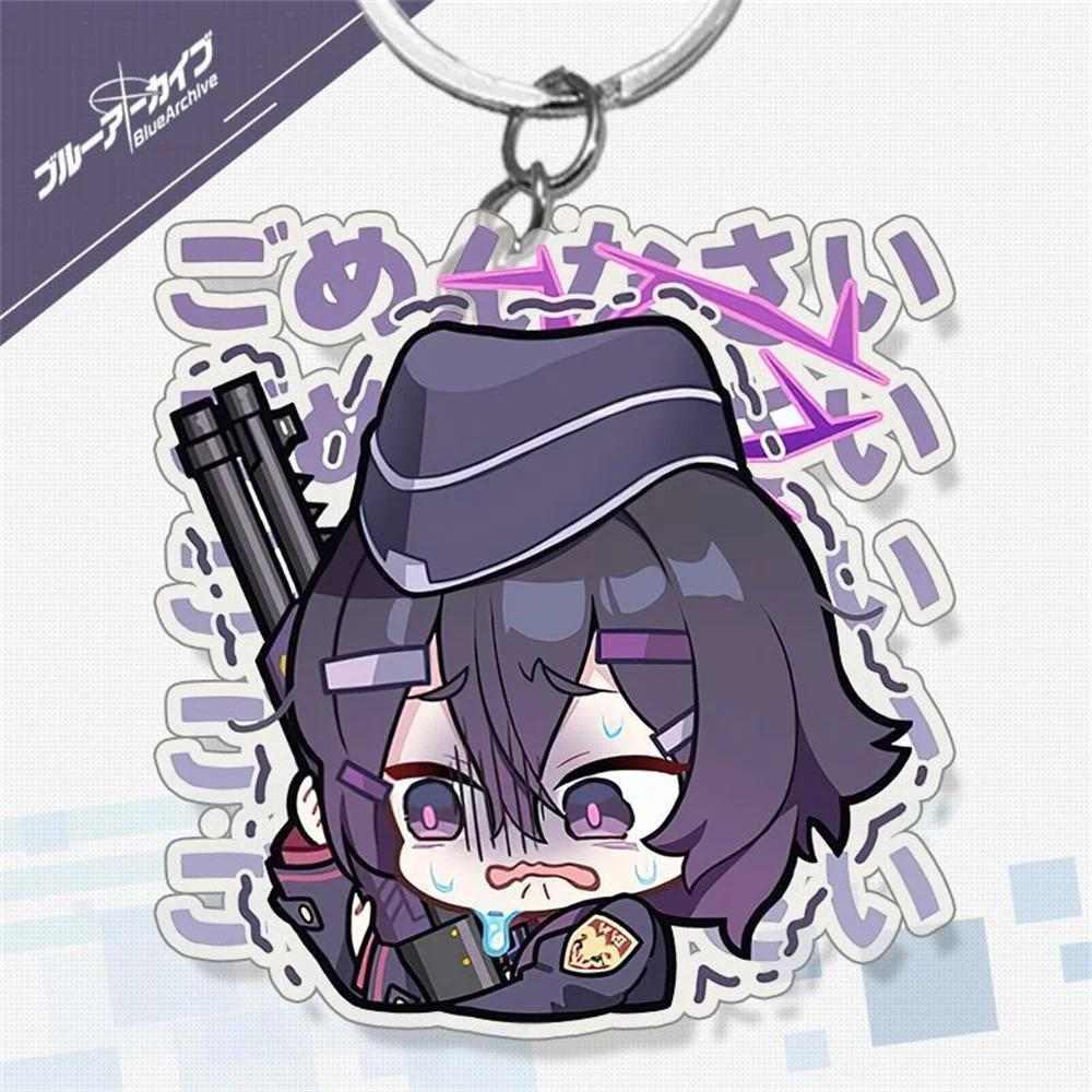 New Decorative Hook Anime Blue Archive Acrylic Keychain Characters Ornament Accessories Goods Móc Khóa In Theo Yêu Cầu, Chất Liệu Mica Trong Suốt In 2 Mặt , Dày 4mm 17 New Decorative Hook Anime Blue Archive Acrylic Keychain Characters Ornament Accessories Goods Móc Khóa In Theo Yêu Cầu, Chất Liệu Mica Trong Suốt In 2 Mặt , Dày 4mm - Ảnh 17