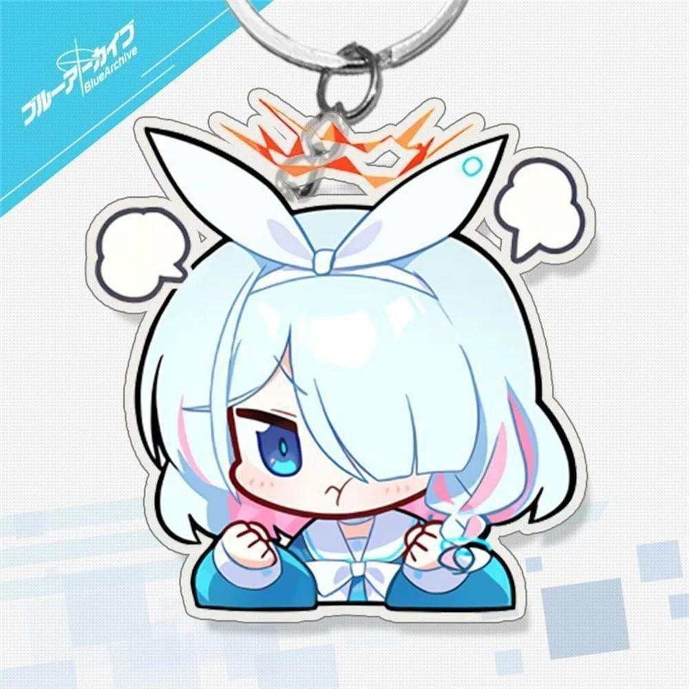 New Decorative Hook Anime Blue Archive Acrylic Keychain Characters Ornament Accessories Goods Móc Khóa In Theo Yêu Cầu, Chất Liệu Mica Trong Suốt In 2 Mặt , Dày 4mm 18 New Decorative Hook Anime Blue Archive Acrylic Keychain Characters Ornament Accessories Goods Móc Khóa In Theo Yêu Cầu, Chất Liệu Mica Trong Suốt In 2 Mặt , Dày 4mm - Ảnh 18