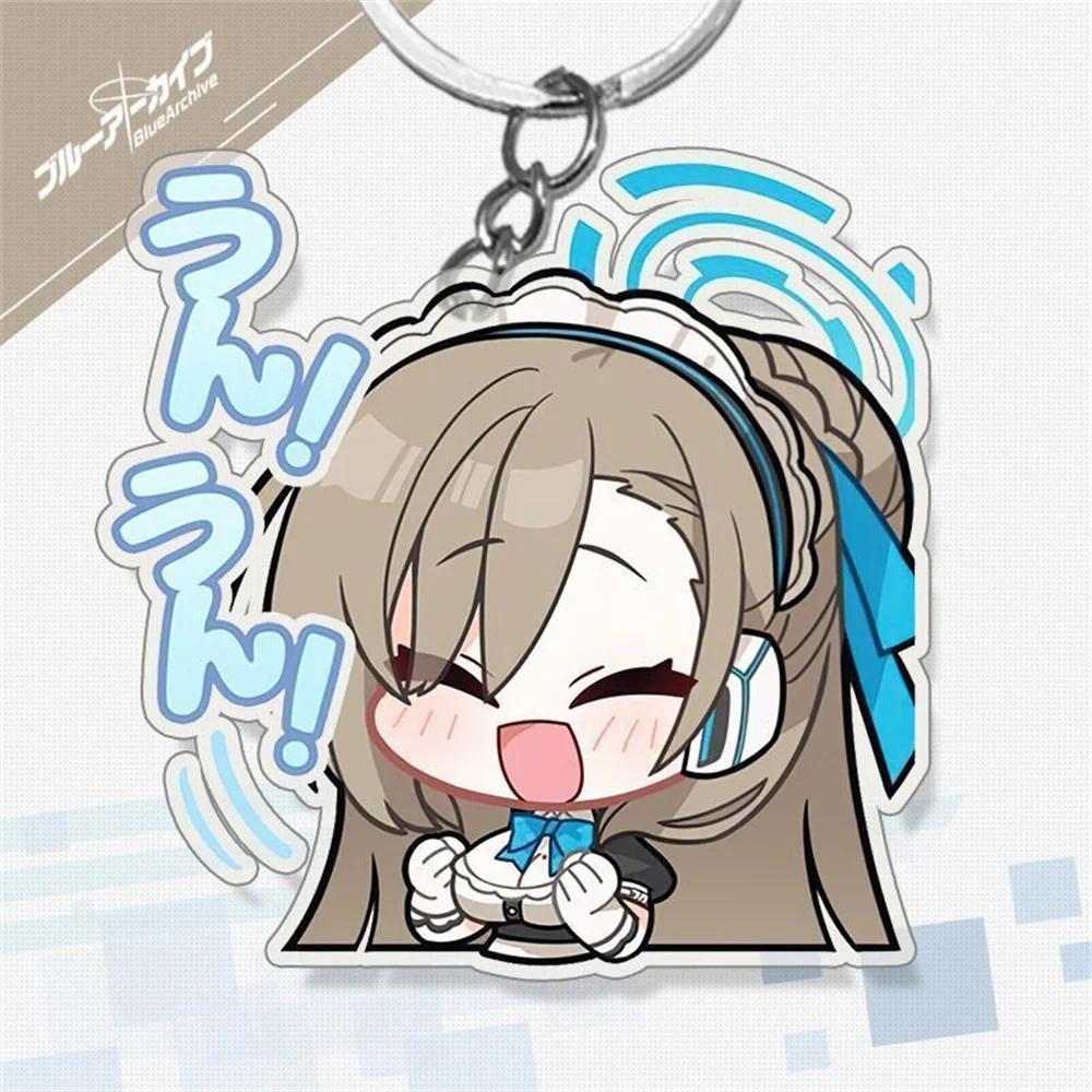 New Decorative Hook Anime Blue Archive Acrylic Keychain Characters Ornament Accessories Goods Móc Khóa In Theo Yêu Cầu, Chất Liệu Mica Trong Suốt In 2 Mặt , Dày 4mm 20 New Decorative Hook Anime Blue Archive Acrylic Keychain Characters Ornament Accessories Goods Móc Khóa In Theo Yêu Cầu, Chất Liệu Mica Trong Suốt In 2 Mặt , Dày 4mm - Ảnh 20