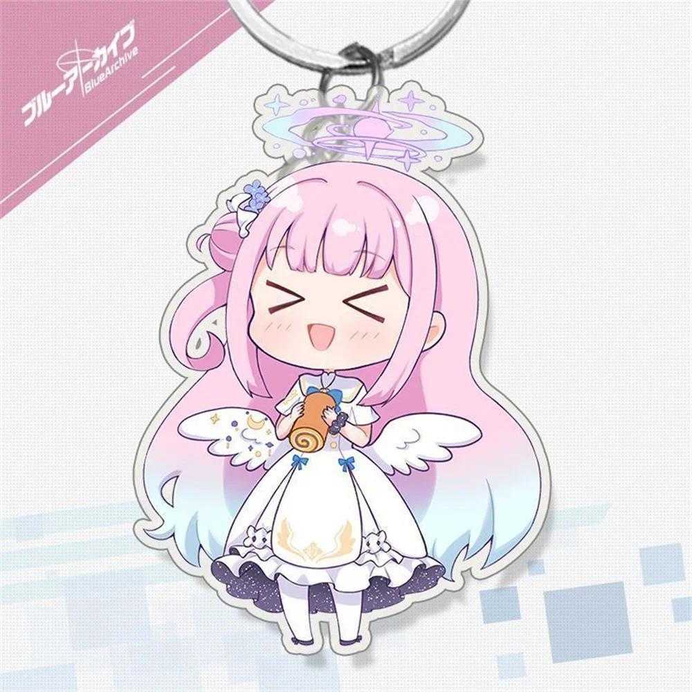 New Decorative Hook Anime Blue Archive Acrylic Keychain Characters Ornament Accessories Goods Móc Khóa In Theo Yêu Cầu, Chất Liệu Mica Trong Suốt In 2 Mặt , Dày 4mm 3 New Decorative Hook Anime Blue Archive Acrylic Keychain Characters Ornament Accessories Goods Móc Khóa In Theo Yêu Cầu, Chất Liệu Mica Trong Suốt In 2 Mặt , Dày 4mm - Ảnh 3