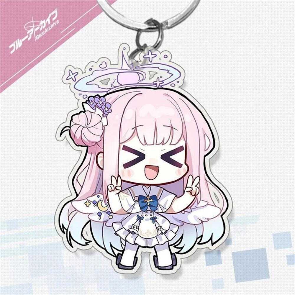 New Decorative Hook Anime Blue Archive Acrylic Keychain Characters Ornament Accessories Goods Móc Khóa In Theo Yêu Cầu, Chất Liệu Mica Trong Suốt In 2 Mặt , Dày 4mm 4 New Decorative Hook Anime Blue Archive Acrylic Keychain Characters Ornament Accessories Goods Móc Khóa In Theo Yêu Cầu, Chất Liệu Mica Trong Suốt In 2 Mặt , Dày 4mm - Ảnh 4