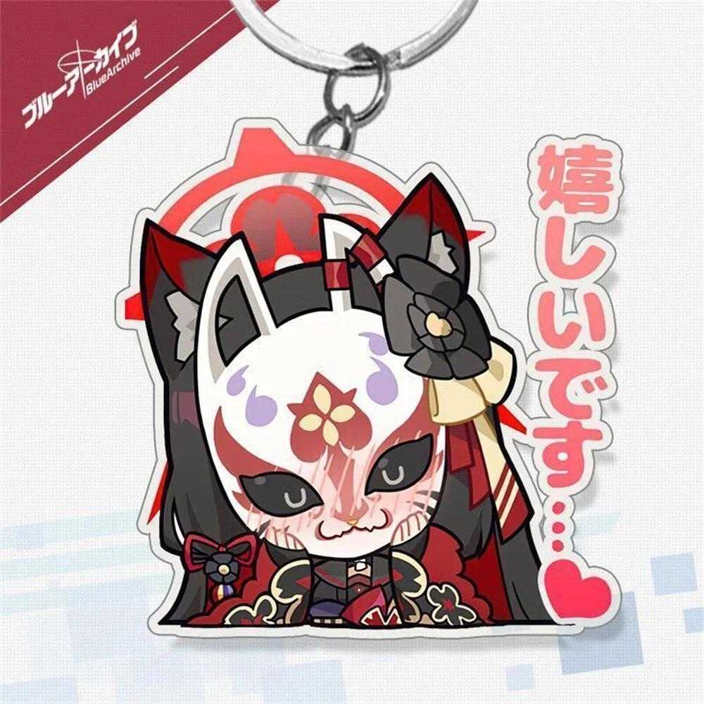 New Decorative Hook Anime Blue Archive Acrylic Keychain Characters Ornament Accessories Goods Móc Khóa In Theo Yêu Cầu, Chất Liệu Mica Trong Suốt In 2 Mặt , Dày 4mm 5 New Decorative Hook Anime Blue Archive Acrylic Keychain Characters Ornament Accessories Goods Móc Khóa In Theo Yêu Cầu, Chất Liệu Mica Trong Suốt In 2 Mặt , Dày 4mm - Ảnh 5