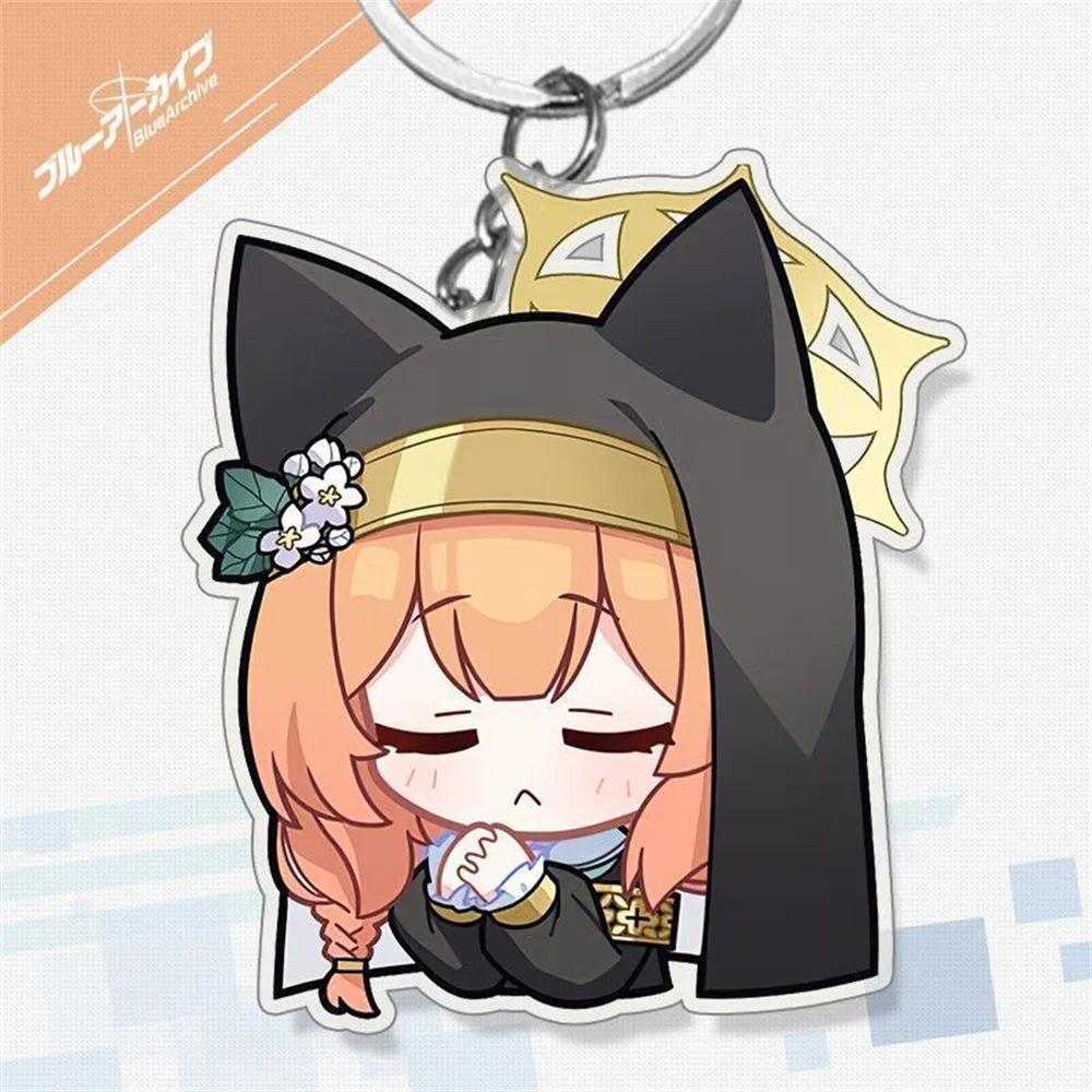 New Decorative Hook Anime Blue Archive Acrylic Keychain Characters Ornament Accessories Goods Móc Khóa In Theo Yêu Cầu, Chất Liệu Mica Trong Suốt In 2 Mặt , Dày 4mm 10 New Decorative Hook Anime Blue Archive Acrylic Keychain Characters Ornament Accessories Goods Móc Khóa In Theo Yêu Cầu, Chất Liệu Mica Trong Suốt In 2 Mặt , Dày 4mm - Ảnh 10
