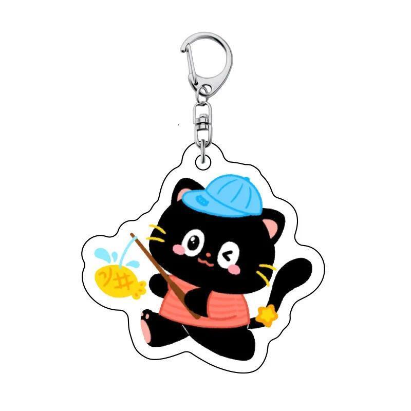 New Fashion Anime Character Cute Cartoon Black Cat Animal Keychain For Women And Men Pendant Móc Khóa In Theo Yêu Cầu, Chất Liệu Mica Trong Suốt In 2 Mặt , Dày 4mm 14 New Fashion Anime Character Cute Cartoon Black Cat Animal Keychain For Women And Men Pendant Móc Khóa In Theo Yêu Cầu, Chất Liệu Mica Trong Suốt In 2 Mặt , Dày 4mm - Ảnh 14