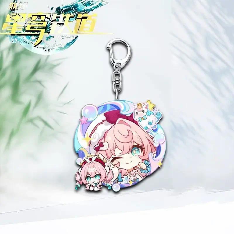 New Game Honkai Star Rail Keychain Hyacinthhia Cifera Dan Heng Bronya Rand Asta Mydei Móc Khóa In Theo Yêu Cầu, Chất Liệu Mica Trong Suốt In 2 Mặt , Dày 4mm 2 New Game Honkai Star Rail Keychain Hyacinthhia Cifera Dan Heng Bronya Rand Asta Mydei Móc Khóa In Theo Yêu Cầu, Chất Liệu Mica Trong Suốt In 2 Mặt , Dày 4mm - Ảnh 2