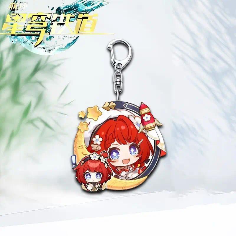 New Game Honkai Star Rail Keychain Hyacinthhia Cifera Dan Heng Bronya Rand Asta Mydei Móc Khóa In Theo Yêu Cầu, Chất Liệu Mica Trong Suốt In 2 Mặt , Dày 4mm 16 New Game Honkai Star Rail Keychain Hyacinthhia Cifera Dan Heng Bronya Rand Asta Mydei Móc Khóa In Theo Yêu Cầu, Chất Liệu Mica Trong Suốt In 2 Mặt , Dày 4mm - Ảnh 16