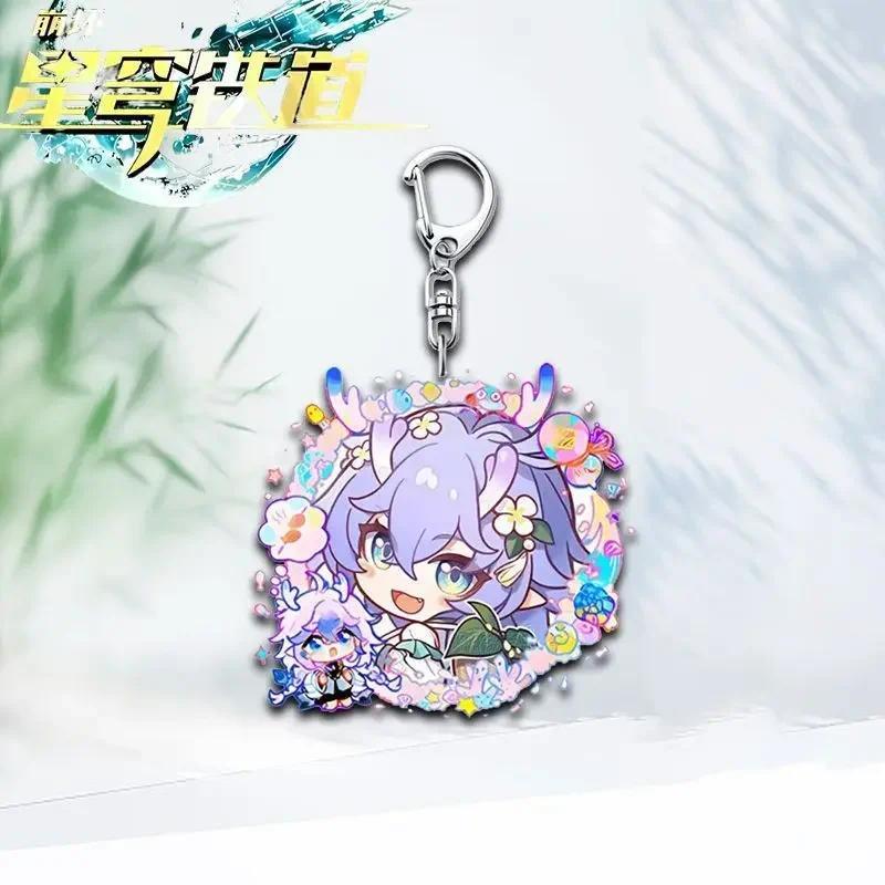 New Game Honkai Star Rail Keychain Hyacinthhia Cifera Dan Heng Bronya Rand Asta Mydei Móc Khóa In Theo Yêu Cầu, Chất Liệu Mica Trong Suốt In 2 Mặt , Dày 4mm 5 New Game Honkai Star Rail Keychain Hyacinthhia Cifera Dan Heng Bronya Rand Asta Mydei Móc Khóa In Theo Yêu Cầu, Chất Liệu Mica Trong Suốt In 2 Mặt , Dày 4mm - Ảnh 5