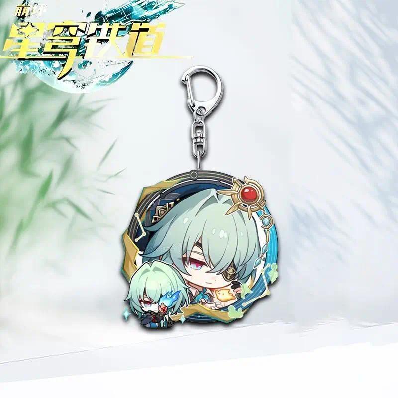 New Game Honkai Star Rail Keychain Hyacinthhia Cifera Dan Heng Bronya Rand Asta Mydei Móc Khóa In Theo Yêu Cầu, Chất Liệu Mica Trong Suốt In 2 Mặt , Dày 4mm 6 New Game Honkai Star Rail Keychain Hyacinthhia Cifera Dan Heng Bronya Rand Asta Mydei Móc Khóa In Theo Yêu Cầu, Chất Liệu Mica Trong Suốt In 2 Mặt , Dày 4mm - Ảnh 6