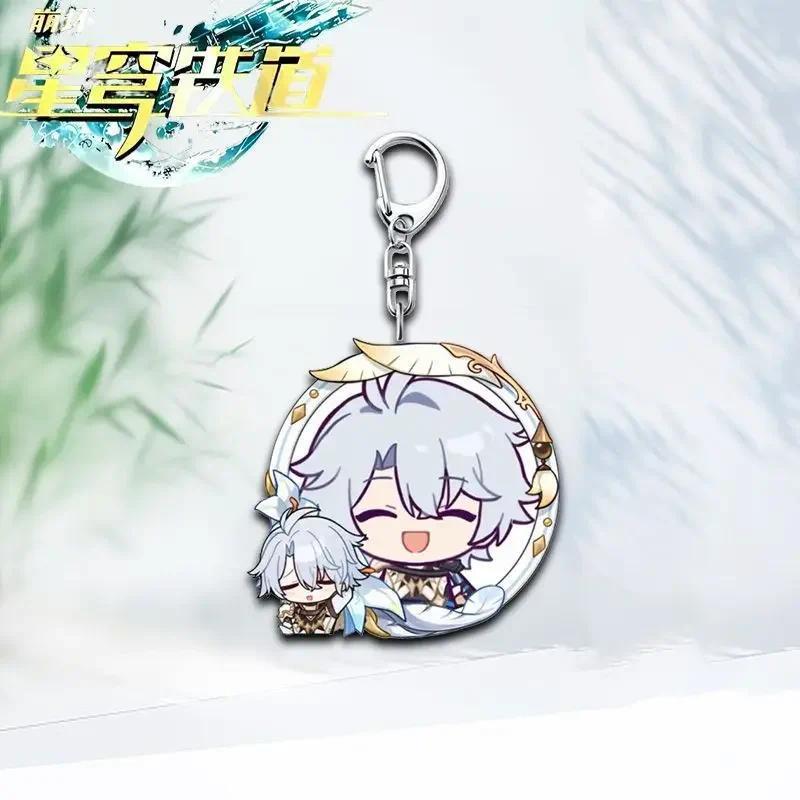 New Game Honkai Star Rail Keychain Hyacinthhia Cifera Dan Heng Bronya Rand Asta Mydei Móc Khóa In Theo Yêu Cầu, Chất Liệu Mica Trong Suốt In 2 Mặt , Dày 4mm 10 New Game Honkai Star Rail Keychain Hyacinthhia Cifera Dan Heng Bronya Rand Asta Mydei Móc Khóa In Theo Yêu Cầu, Chất Liệu Mica Trong Suốt In 2 Mặt , Dày 4mm - Ảnh 10