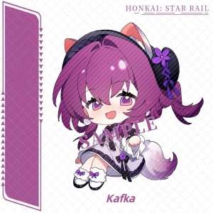 New Game Honkai: Star Rail Luocha Blade Seele Jing Yuan Cute Cartoon Keychain Accessory Anime Móc Khóa In Theo Yêu Cầu, Chất Liệu Mica Trong Suốt In 2 Mặt , Dày 4mm