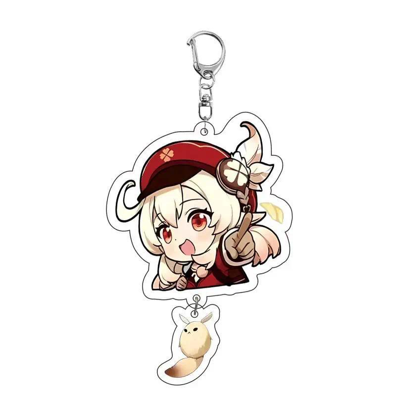 New Genshin Impact Zhongli Neuvillette Tartaglia Keychain Cartoon Anime Mica Backpack Jewelry Móc Khóa In Theo Yêu Cầu, Chất Liệu Mica Trong Suốt In 2 Mặt , Dày 4mm 11 New Genshin Impact Zhongli Neuvillette Tartaglia Keychain Cartoon Anime Mica Backpack Jewelry Móc Khóa In Theo Yêu Cầu, Chất Liệu Mica Trong Suốt In 2 Mặt , Dày 4mm - Ảnh 11