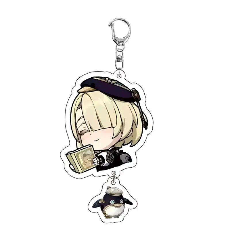 New Genshin Impact Zhongli Neuvillette Tartaglia Keychain Cartoon Anime Mica Backpack Jewelry Móc Khóa In Theo Yêu Cầu, Chất Liệu Mica Trong Suốt In 2 Mặt , Dày 4mm 12 New Genshin Impact Zhongli Neuvillette Tartaglia Keychain Cartoon Anime Mica Backpack Jewelry Móc Khóa In Theo Yêu Cầu, Chất Liệu Mica Trong Suốt In 2 Mặt , Dày 4mm - Ảnh 12