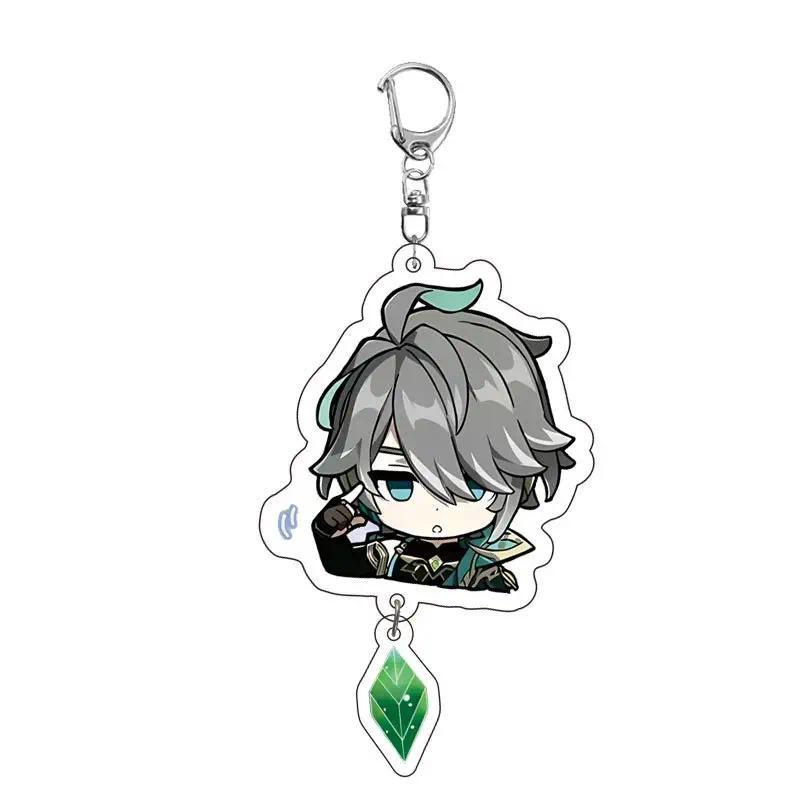 New Genshin Impact Zhongli Neuvillette Tartaglia Keychain Cartoon Anime Mica Backpack Jewelry Móc Khóa In Theo Yêu Cầu, Chất Liệu Mica Trong Suốt In 2 Mặt , Dày 4mm 13 New Genshin Impact Zhongli Neuvillette Tartaglia Keychain Cartoon Anime Mica Backpack Jewelry Móc Khóa In Theo Yêu Cầu, Chất Liệu Mica Trong Suốt In 2 Mặt , Dày 4mm - Ảnh 13