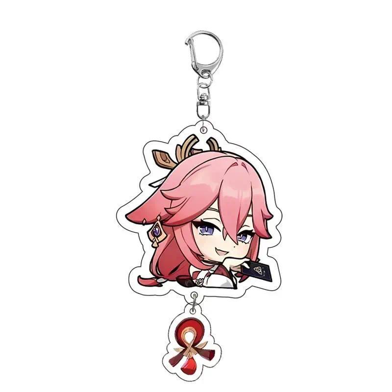 New Genshin Impact Zhongli Neuvillette Tartaglia Keychain Cartoon Anime Mica Backpack Jewelry Móc Khóa In Theo Yêu Cầu, Chất Liệu Mica Trong Suốt In 2 Mặt , Dày 4mm 16 New Genshin Impact Zhongli Neuvillette Tartaglia Keychain Cartoon Anime Mica Backpack Jewelry Móc Khóa In Theo Yêu Cầu, Chất Liệu Mica Trong Suốt In 2 Mặt , Dày 4mm - Ảnh 16