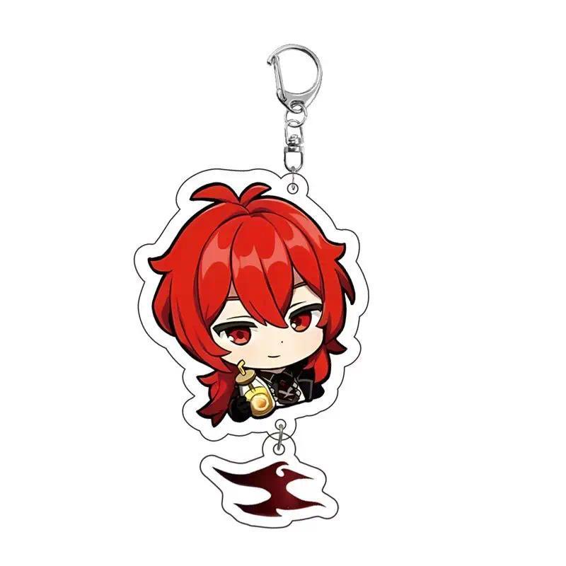 New Genshin Impact Zhongli Neuvillette Tartaglia Keychain Cartoon Anime Mica Backpack Jewelry Móc Khóa In Theo Yêu Cầu, Chất Liệu Mica Trong Suốt In 2 Mặt , Dày 4mm 18 New Genshin Impact Zhongli Neuvillette Tartaglia Keychain Cartoon Anime Mica Backpack Jewelry Móc Khóa In Theo Yêu Cầu, Chất Liệu Mica Trong Suốt In 2 Mặt , Dày 4mm - Ảnh 18