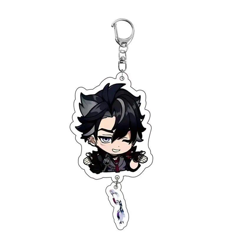 New Genshin Impact Zhongli Neuvillette Tartaglia Keychain Cartoon Anime Mica Backpack Jewelry Móc Khóa In Theo Yêu Cầu, Chất Liệu Mica Trong Suốt In 2 Mặt , Dày 4mm 19 New Genshin Impact Zhongli Neuvillette Tartaglia Keychain Cartoon Anime Mica Backpack Jewelry Móc Khóa In Theo Yêu Cầu, Chất Liệu Mica Trong Suốt In 2 Mặt , Dày 4mm - Ảnh 19