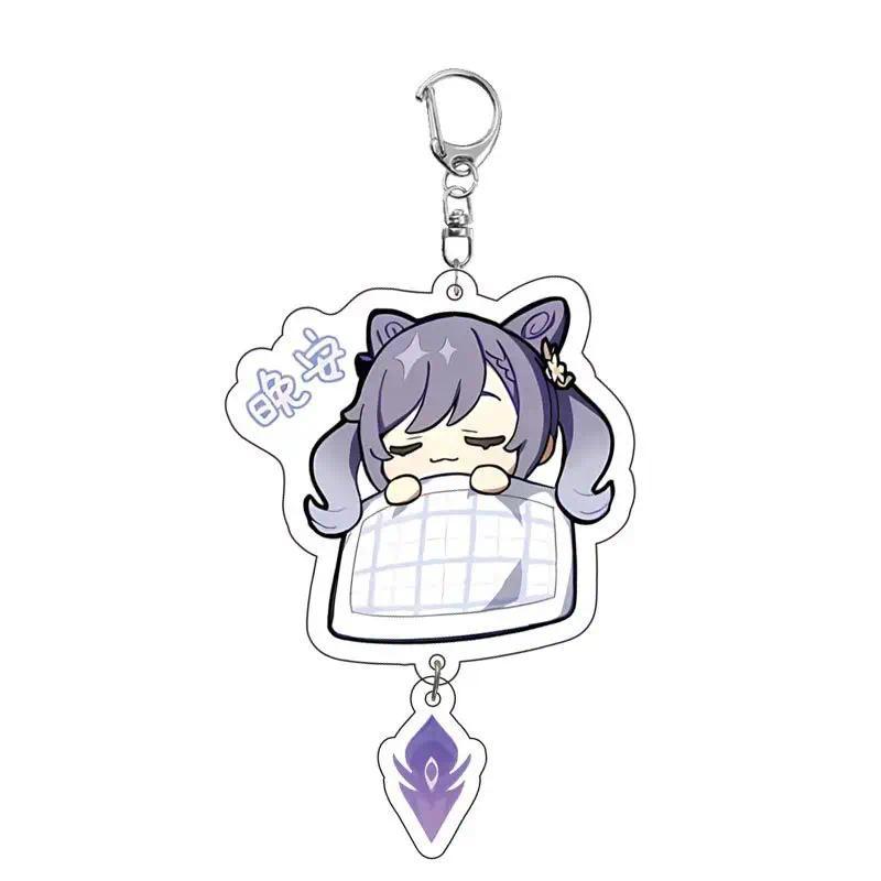 New Genshin Impact Zhongli Neuvillette Tartaglia Keychain Cartoon Anime Mica Backpack Jewelry Móc Khóa In Theo Yêu Cầu, Chất Liệu Mica Trong Suốt In 2 Mặt , Dày 4mm 20 New Genshin Impact Zhongli Neuvillette Tartaglia Keychain Cartoon Anime Mica Backpack Jewelry Móc Khóa In Theo Yêu Cầu, Chất Liệu Mica Trong Suốt In 2 Mặt , Dày 4mm - Ảnh 20