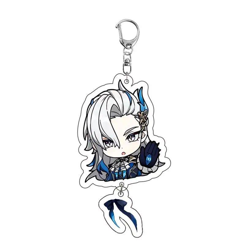 New Genshin Impact Zhongli Neuvillette Tartaglia Keychain Cartoon Anime Mica Backpack Jewelry Móc Khóa In Theo Yêu Cầu, Chất Liệu Mica Trong Suốt In 2 Mặt , Dày 4mm 23 New Genshin Impact Zhongli Neuvillette Tartaglia Keychain Cartoon Anime Mica Backpack Jewelry Móc Khóa In Theo Yêu Cầu, Chất Liệu Mica Trong Suốt In 2 Mặt , Dày 4mm - Ảnh 23