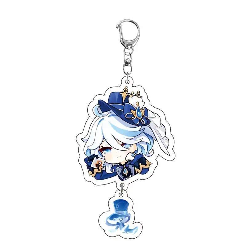 New Genshin Impact Zhongli Neuvillette Tartaglia Keychain Cartoon Anime Mica Backpack Jewelry Móc Khóa In Theo Yêu Cầu, Chất Liệu Mica Trong Suốt In 2 Mặt , Dày 4mm 24 New Genshin Impact Zhongli Neuvillette Tartaglia Keychain Cartoon Anime Mica Backpack Jewelry Móc Khóa In Theo Yêu Cầu, Chất Liệu Mica Trong Suốt In 2 Mặt , Dày 4mm - Ảnh 24