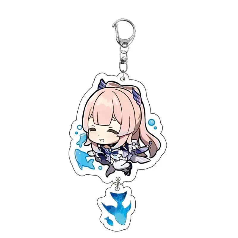 New Genshin Impact Zhongli Neuvillette Tartaglia Keychain Cartoon Anime Mica Backpack Jewelry Móc Khóa In Theo Yêu Cầu, Chất Liệu Mica Trong Suốt In 2 Mặt , Dày 4mm 29 New Genshin Impact Zhongli Neuvillette Tartaglia Keychain Cartoon Anime Mica Backpack Jewelry Móc Khóa In Theo Yêu Cầu, Chất Liệu Mica Trong Suốt In 2 Mặt , Dày 4mm - Ảnh 29