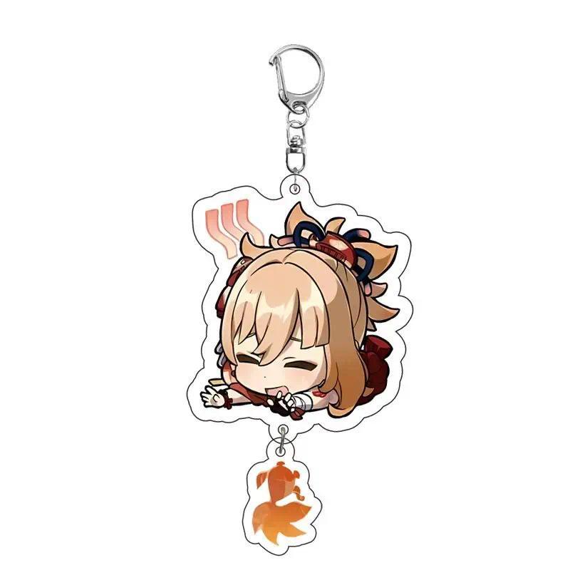 New Genshin Impact Zhongli Neuvillette Tartaglia Keychain Cartoon Anime Mica Backpack Jewelry Móc Khóa In Theo Yêu Cầu, Chất Liệu Mica Trong Suốt In 2 Mặt , Dày 4mm 32 New Genshin Impact Zhongli Neuvillette Tartaglia Keychain Cartoon Anime Mica Backpack Jewelry Móc Khóa In Theo Yêu Cầu, Chất Liệu Mica Trong Suốt In 2 Mặt , Dày 4mm - Ảnh 32