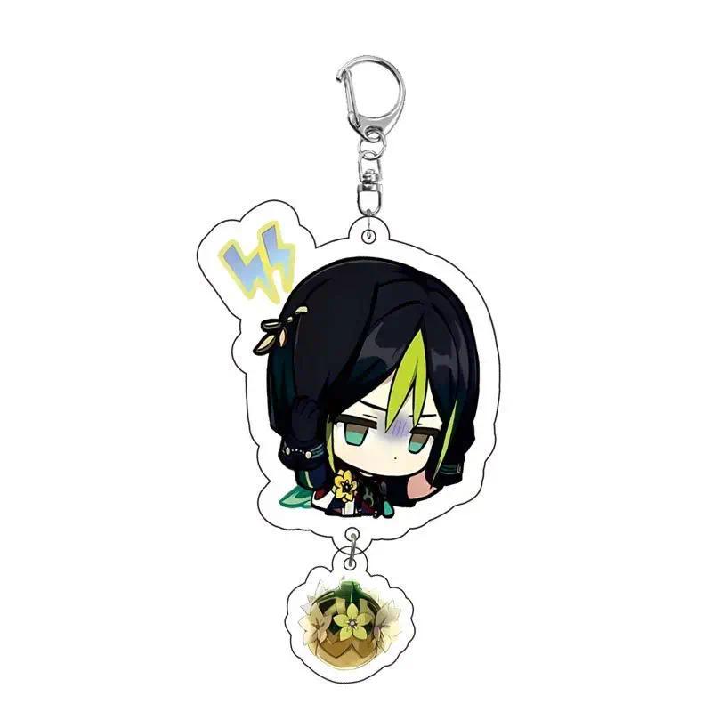 New Genshin Impact Zhongli Neuvillette Tartaglia Keychain Cartoon Anime Mica Backpack Jewelry Móc Khóa In Theo Yêu Cầu, Chất Liệu Mica Trong Suốt In 2 Mặt , Dày 4mm 5 New Genshin Impact Zhongli Neuvillette Tartaglia Keychain Cartoon Anime Mica Backpack Jewelry Móc Khóa In Theo Yêu Cầu, Chất Liệu Mica Trong Suốt In 2 Mặt , Dày 4mm - Ảnh 5