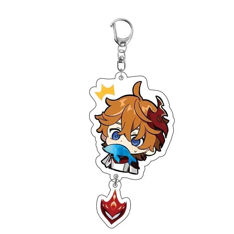 New Genshin Impact Zhongli Neuvillette Tartaglia Keychain Cartoon Anime Mica Backpack Jewelry Móc Khóa In Theo Yêu Cầu, Chất Liệu Mica Trong Suốt In 2 Mặt , Dày 4mm 9 New Genshin Impact Zhongli Neuvillette Tartaglia Keychain Cartoon Anime Mica Backpack Jewelry Móc Khóa In Theo Yêu Cầu, Chất Liệu Mica Trong Suốt In 2 Mặt , Dày 4mm - Ảnh 9