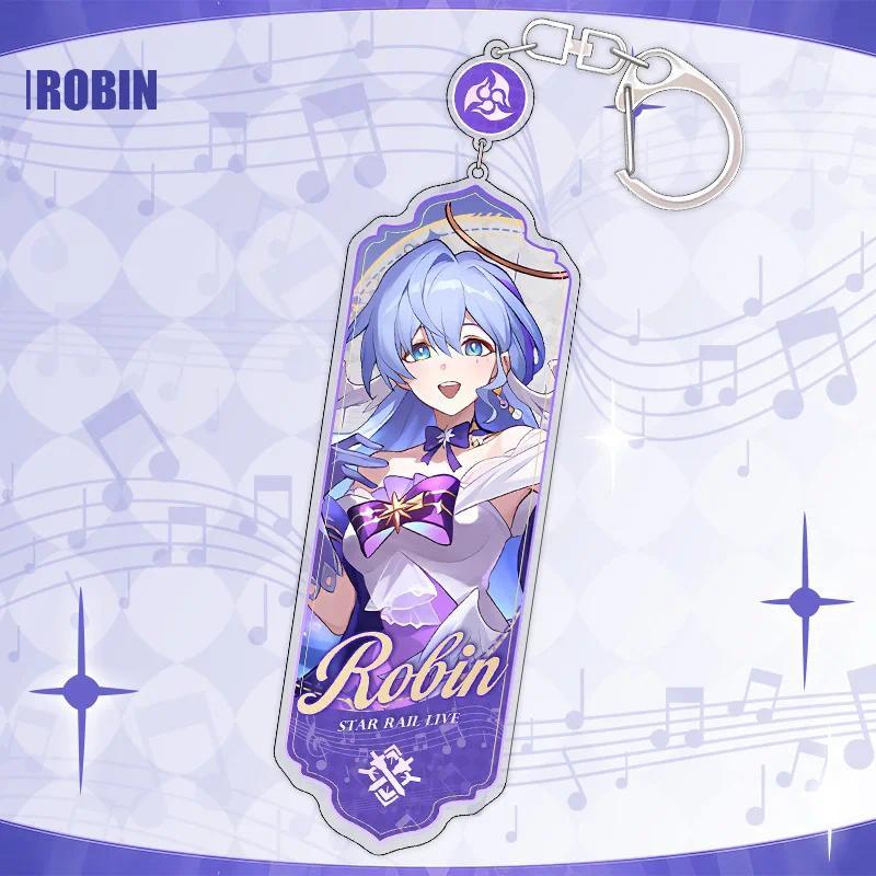 New Honkai: Star Rail Aventurine Robin Argenti Kafka Jingliu Keychain Concert Game Cartoon Móc Khóa In Theo Yêu Cầu, Chất Liệu Mica Trong Suốt In 2 Mặt , Dày 4mm 2 New Honkai: Star Rail Aventurine Robin Argenti Kafka Jingliu Keychain Concert Game Cartoon Móc Khóa In Theo Yêu Cầu, Chất Liệu Mica Trong Suốt In 2 Mặt , Dày 4mm - Ảnh 2