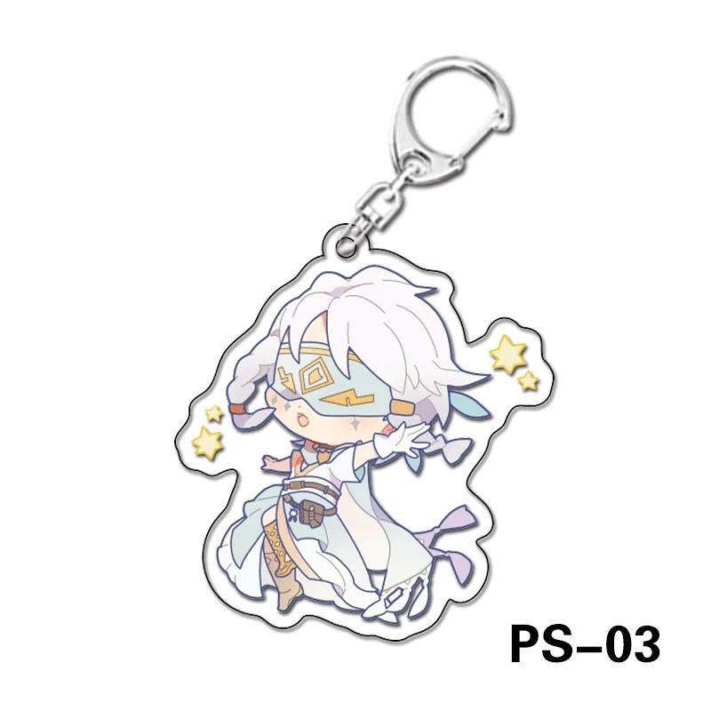 New Identityv Cute Fifth Personality Lawyer Doctor Mercenary Keychain Cartoon Hanging Face Móc Khóa In Theo Yêu Cầu, Chất Liệu Mica Trong Suốt In 2 Mặt , Dày 4mm 7 New Identityv Cute Fifth Personality Lawyer Doctor Mercenary Keychain Cartoon Hanging Face Móc Khóa In Theo Yêu Cầu, Chất Liệu Mica Trong Suốt In 2 Mặt , Dày 4mm - Ảnh 7