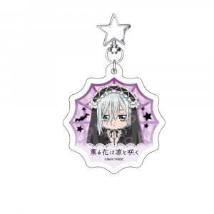 New Kaoru Hana Wa Rin To Saku Kaoruko Waguri 6cm Cute Anime Mica Keychain Fans Gift Móc Khóa In Theo Yêu Cầu, Chất Liệu Mica Trong Suốt In 2 Mặt , Dày 4mm