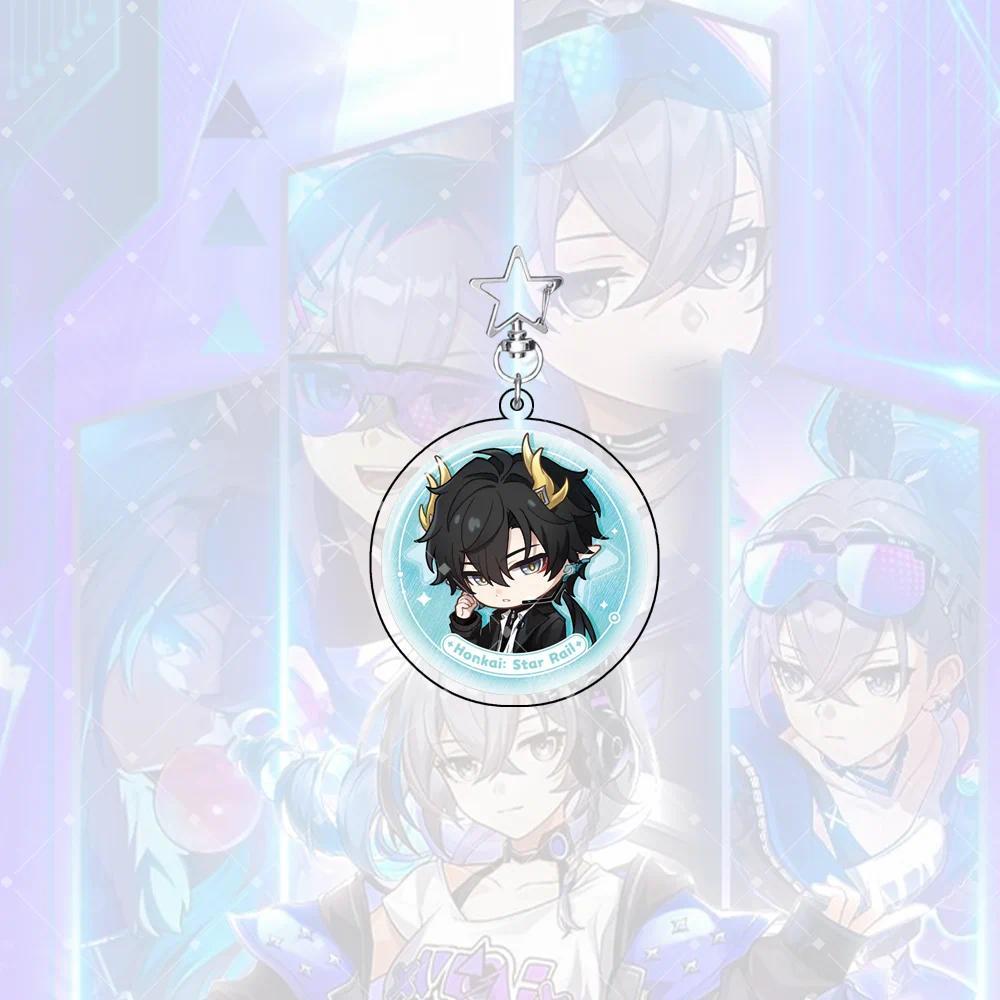 New Periphery Honkai Star Rail 6cm Tribbie Aglaea Castorice Acrylic Stand Keychain Figure Bag Móc Khóa In Theo Yêu Cầu, Chất Liệu Mica Trong Suốt In 2 Mặt , Dày 4mm 2 New Periphery Honkai Star Rail 6cm Tribbie Aglaea Castorice Acrylic Stand Keychain Figure Bag Móc Khóa In Theo Yêu Cầu, Chất Liệu Mica Trong Suốt In 2 Mặt , Dày 4mm - Ảnh 2
