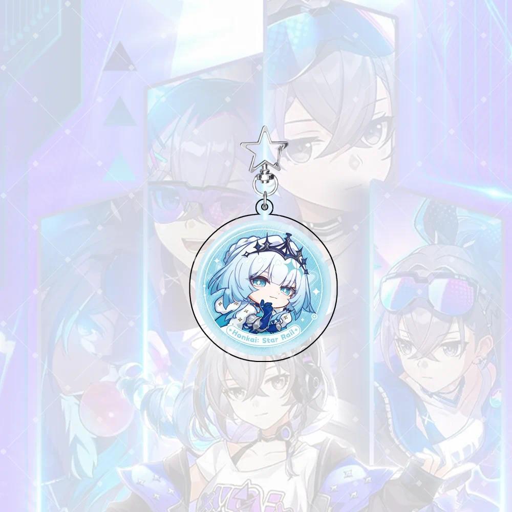 New Periphery Honkai Star Rail 6cm Tribbie Aglaea Castorice Acrylic Stand Keychain Figure Bag Móc Khóa In Theo Yêu Cầu, Chất Liệu Mica Trong Suốt In 2 Mặt , Dày 4mm 3 New Periphery Honkai Star Rail 6cm Tribbie Aglaea Castorice Acrylic Stand Keychain Figure Bag Móc Khóa In Theo Yêu Cầu, Chất Liệu Mica Trong Suốt In 2 Mặt , Dày 4mm - Ảnh 3