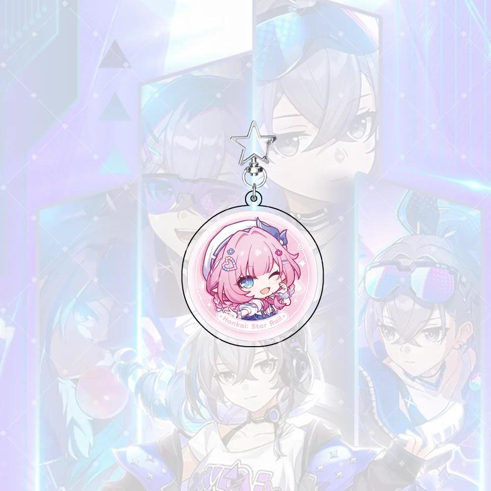 New Periphery Honkai Star Rail 6cm Tribbie Aglaea Castorice Acrylic Stand Keychain Figure Bag Móc Khóa In Theo Yêu Cầu, Chất Liệu Mica Trong Suốt In 2 Mặt , Dày 4mm 5 New Periphery Honkai Star Rail 6cm Tribbie Aglaea Castorice Acrylic Stand Keychain Figure Bag Móc Khóa In Theo Yêu Cầu, Chất Liệu Mica Trong Suốt In 2 Mặt , Dày 4mm - Ảnh 5