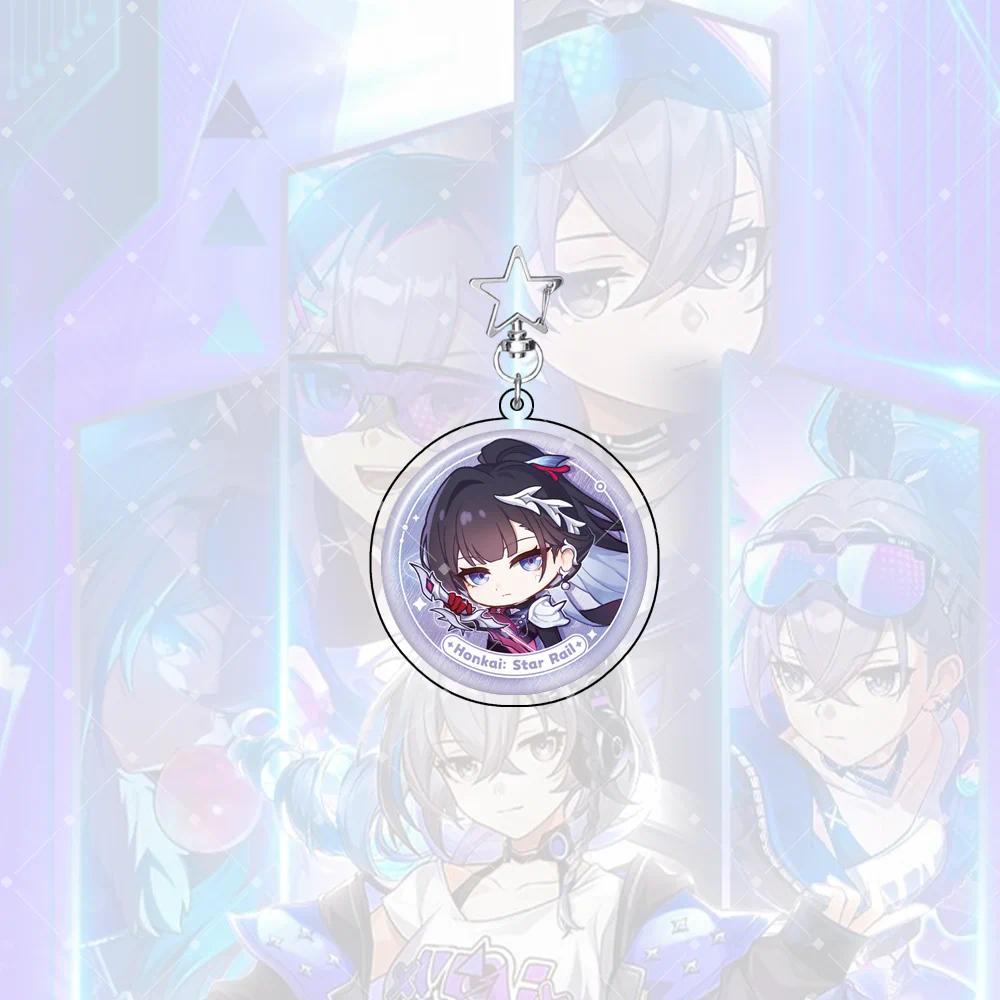 New Periphery Honkai Star Rail 6cm Tribbie Aglaea Castorice Acrylic Stand Keychain Figure Bag Móc Khóa In Theo Yêu Cầu, Chất Liệu Mica Trong Suốt In 2 Mặt , Dày 4mm 6 New Periphery Honkai Star Rail 6cm Tribbie Aglaea Castorice Acrylic Stand Keychain Figure Bag Móc Khóa In Theo Yêu Cầu, Chất Liệu Mica Trong Suốt In 2 Mặt , Dày 4mm - Ảnh 6