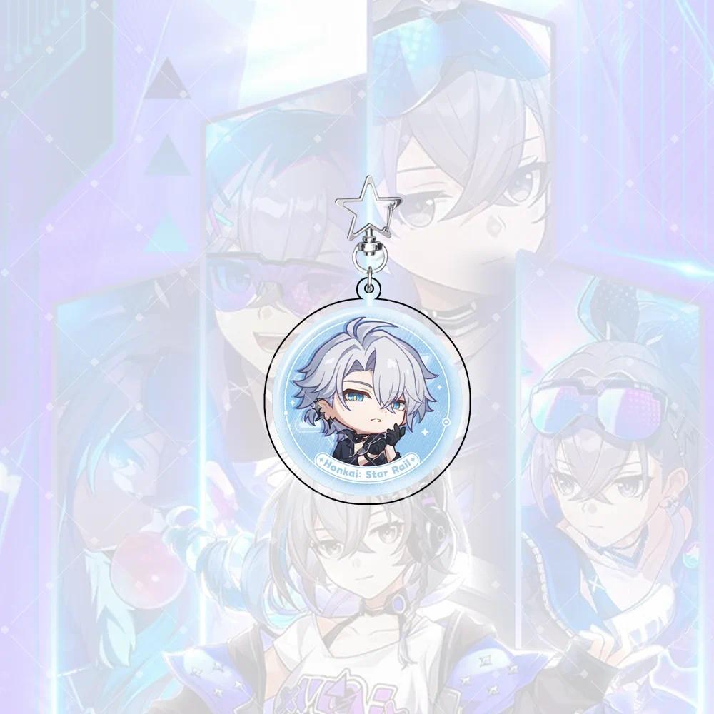 New Periphery Honkai Star Rail 6cm Tribbie Aglaea Castorice Acrylic Stand Keychain Figure Bag Móc Khóa In Theo Yêu Cầu, Chất Liệu Mica Trong Suốt In 2 Mặt , Dày 4mm 7 New Periphery Honkai Star Rail 6cm Tribbie Aglaea Castorice Acrylic Stand Keychain Figure Bag Móc Khóa In Theo Yêu Cầu, Chất Liệu Mica Trong Suốt In 2 Mặt , Dày 4mm - Ảnh 7