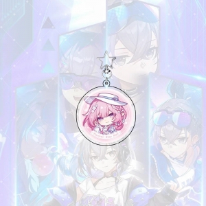 New Periphery Honkai Star Rail 6cm Tribbie Aglaea Castorice Acrylic Stand Keychain Figure Bag Móc Khóa In Theo Yêu Cầu, Chất Liệu Mica Trong Suốt In 2 Mặt , Dày 4mm