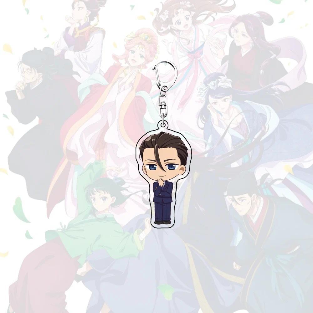 New The Apothecary Diaries 6cm Maomao Gao Shun Mica Keychain Holder Cute Anime Model Charm Móc Khóa In Theo Yêu Cầu, Chất Liệu Mica Trong Suốt In 2 Mặt , Dày 4mm 2 New The Apothecary Diaries 6cm Maomao Gao Shun Mica Keychain Holder Cute Anime Model Charm Móc Khóa In Theo Yêu Cầu, Chất Liệu Mica Trong Suốt In 2 Mặt , Dày 4mm - Ảnh 2