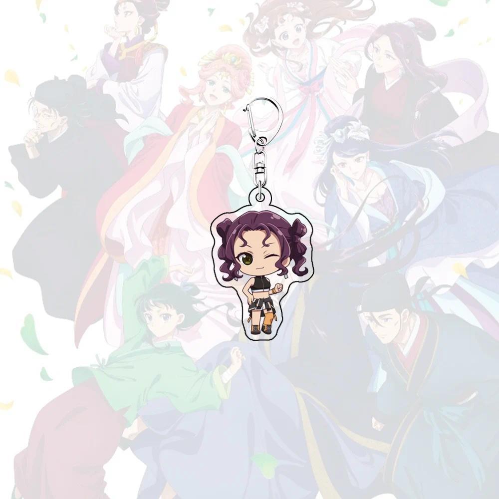 New The Apothecary Diaries 6cm Maomao Gao Shun Mica Keychain Holder Cute Anime Model Charm Móc Khóa In Theo Yêu Cầu, Chất Liệu Mica Trong Suốt In 2 Mặt , Dày 4mm 4 New The Apothecary Diaries 6cm Maomao Gao Shun Mica Keychain Holder Cute Anime Model Charm Móc Khóa In Theo Yêu Cầu, Chất Liệu Mica Trong Suốt In 2 Mặt , Dày 4mm - Ảnh 4