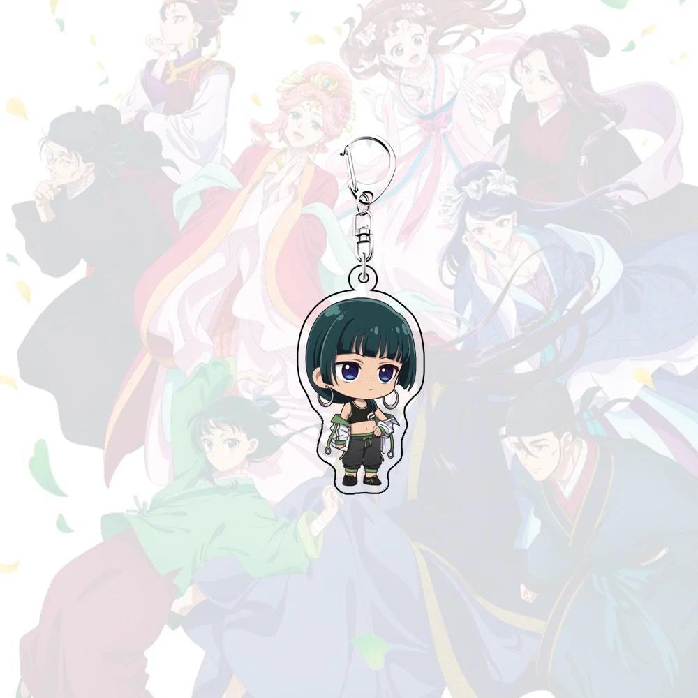 New The Apothecary Diaries 6cm Maomao Gao Shun Mica Keychain Holder Cute Anime Model Charm Móc Khóa In Theo Yêu Cầu, Chất Liệu Mica Trong Suốt In 2 Mặt , Dày 4mm 6 New The Apothecary Diaries 6cm Maomao Gao Shun Mica Keychain Holder Cute Anime Model Charm Móc Khóa In Theo Yêu Cầu, Chất Liệu Mica Trong Suốt In 2 Mặt , Dày 4mm - Ảnh 6