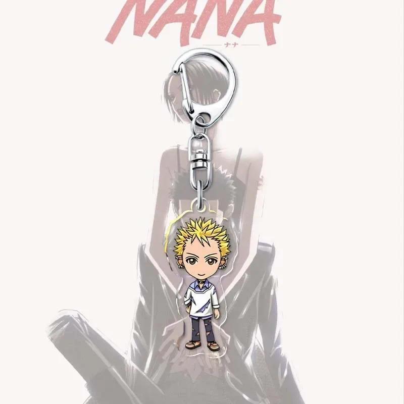 Newest Anime Nana Keychain Cartoon Bag Funny Keyring Jewelry Girls Women Fans Cosplay Car Móc Khóa In Theo Yêu Cầu, Chất Liệu Mica Trong Suốt In 2 Mặt , Dày 4mm 2 Newest Anime Nana Keychain Cartoon Bag Funny Keyring Jewelry Girls Women Fans Cosplay Car Móc Khóa In Theo Yêu Cầu, Chất Liệu Mica Trong Suốt In 2 Mặt , Dày 4mm - Ảnh 2