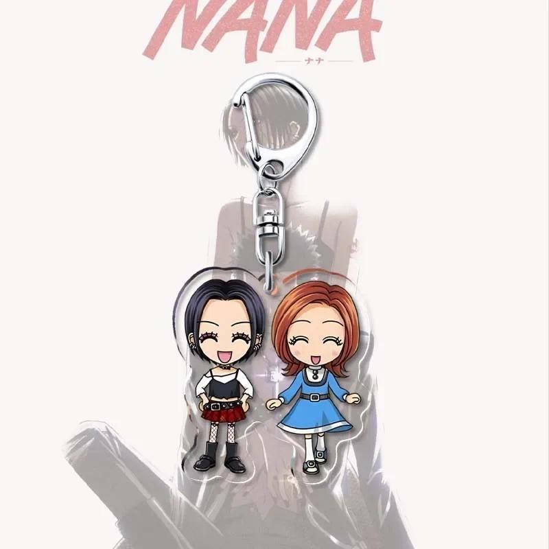 Newest Anime Nana Keychain Cartoon Bag Funny Keyring Jewelry Girls Women Fans Cosplay Car Móc Khóa In Theo Yêu Cầu, Chất Liệu Mica Trong Suốt In 2 Mặt , Dày 4mm 3 Newest Anime Nana Keychain Cartoon Bag Funny Keyring Jewelry Girls Women Fans Cosplay Car Móc Khóa In Theo Yêu Cầu, Chất Liệu Mica Trong Suốt In 2 Mặt , Dày 4mm - Ảnh 3