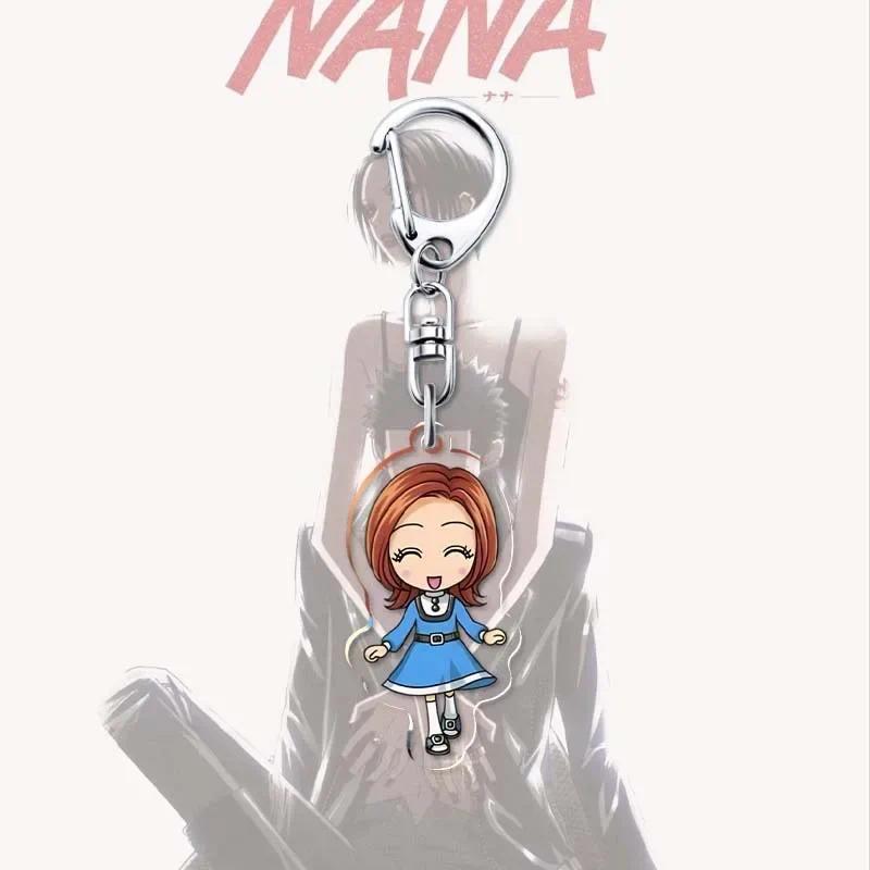Newest Anime Nana Keychain Cartoon Bag Funny Keyring Jewelry Girls Women Fans Cosplay Car Móc Khóa In Theo Yêu Cầu, Chất Liệu Mica Trong Suốt In 2 Mặt , Dày 4mm 4 Newest Anime Nana Keychain Cartoon Bag Funny Keyring Jewelry Girls Women Fans Cosplay Car Móc Khóa In Theo Yêu Cầu, Chất Liệu Mica Trong Suốt In 2 Mặt , Dày 4mm - Ảnh 4