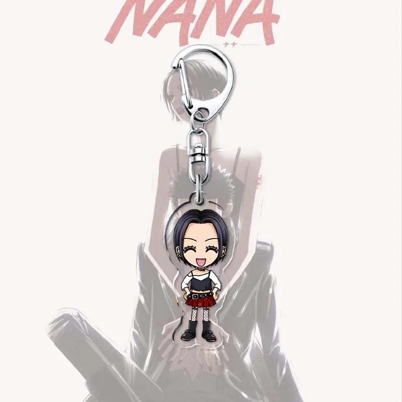 Newest Anime Nana Keychain Cartoon Bag Funny Keyring Jewelry Girls Women Fans Cosplay Car Móc Khóa In Theo Yêu Cầu, Chất Liệu Mica Trong Suốt In 2 Mặt , Dày 4mm 5 Newest Anime Nana Keychain Cartoon Bag Funny Keyring Jewelry Girls Women Fans Cosplay Car Móc Khóa In Theo Yêu Cầu, Chất Liệu Mica Trong Suốt In 2 Mặt , Dày 4mm - Ảnh 5