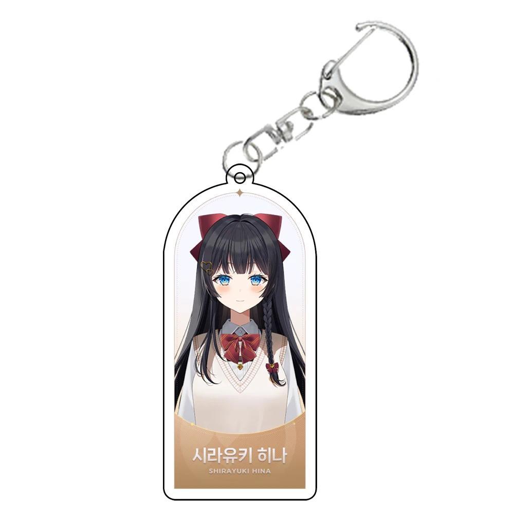 Nime Figure Keychains Vtuber Stellive Ayatsuno Yuni Shirayuki Hina Neenko Mashiro Akane Lize Móc Khóa In Theo Yêu Cầu, Chất Liệu Mica Trong Suốt In 2 Mặt , Dày 4mm 3 Nime Figure Keychains Vtuber Stellive Ayatsuno Yuni Shirayuki Hina Neenko Mashiro Akane Lize Móc Khóa In Theo Yêu Cầu, Chất Liệu Mica Trong Suốt In 2 Mặt , Dày 4mm - Ảnh 3